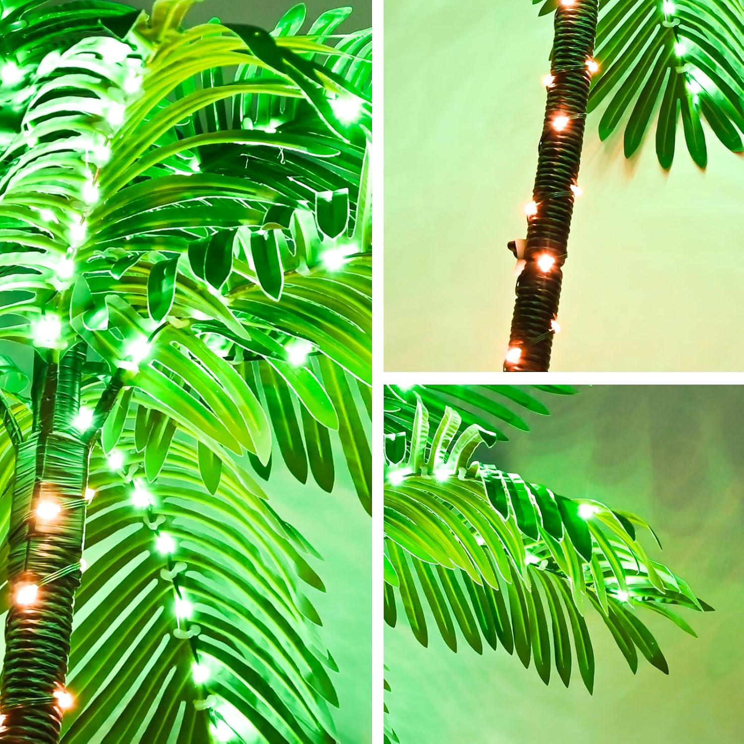 6FT Artificial Lighted Palm Tree B213