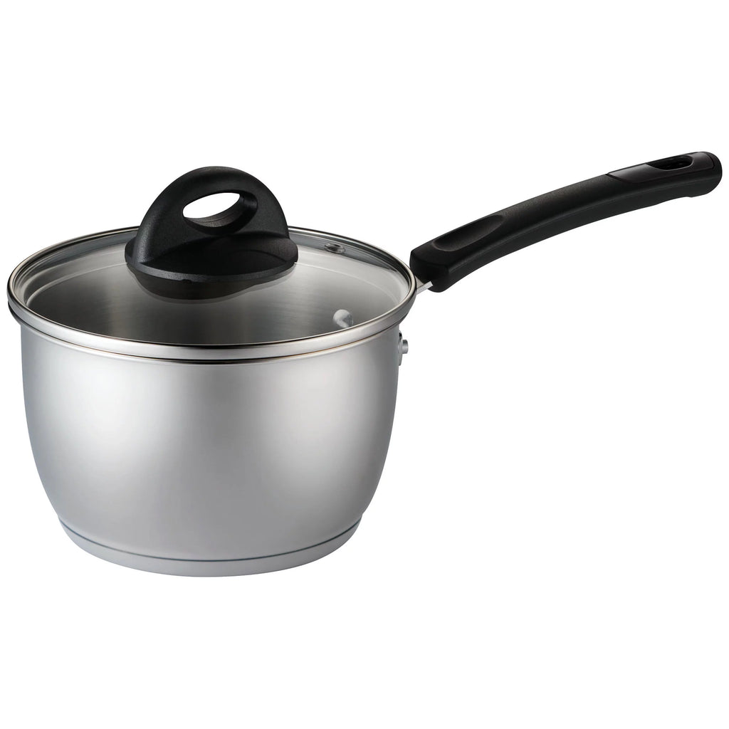 14 Pc Stainless Steel Tri-Ply Base Cookware Set W728394