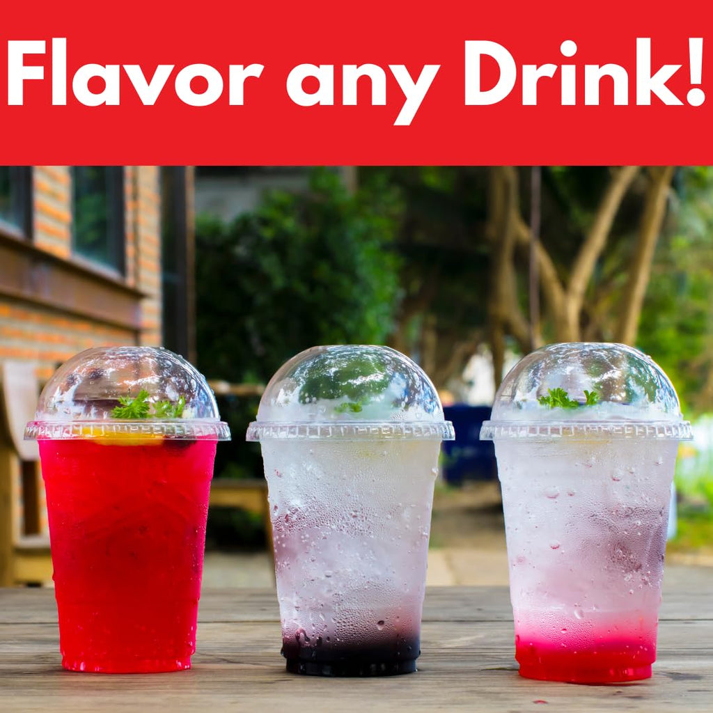 12 Pack 1 Pint Shaved Ice Syrups Z215
