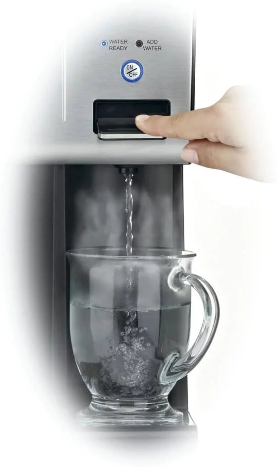 12-Cup Programmable Coffeemaker with Hot Water System, Black/Stainless N617