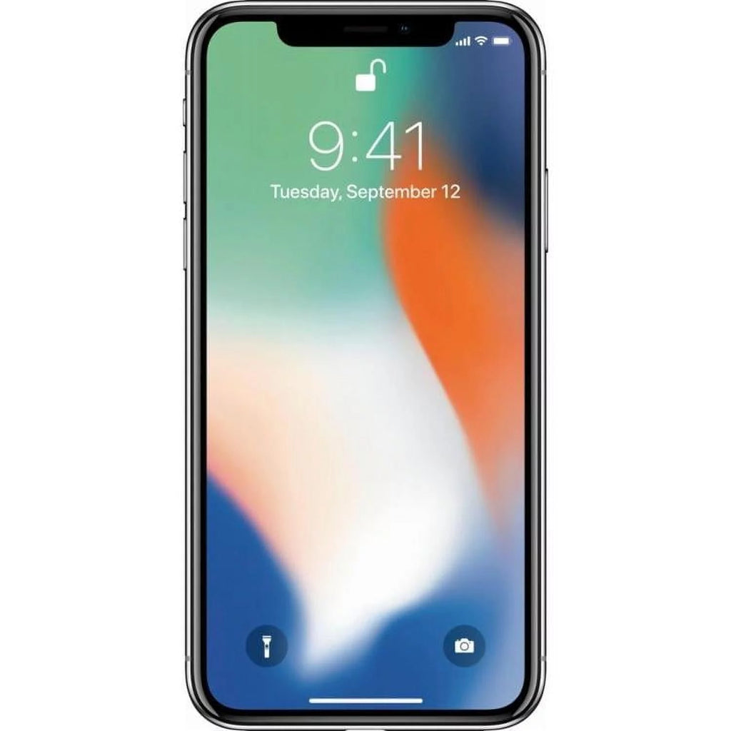 256GB Silver Refurbished iPhone X T7902