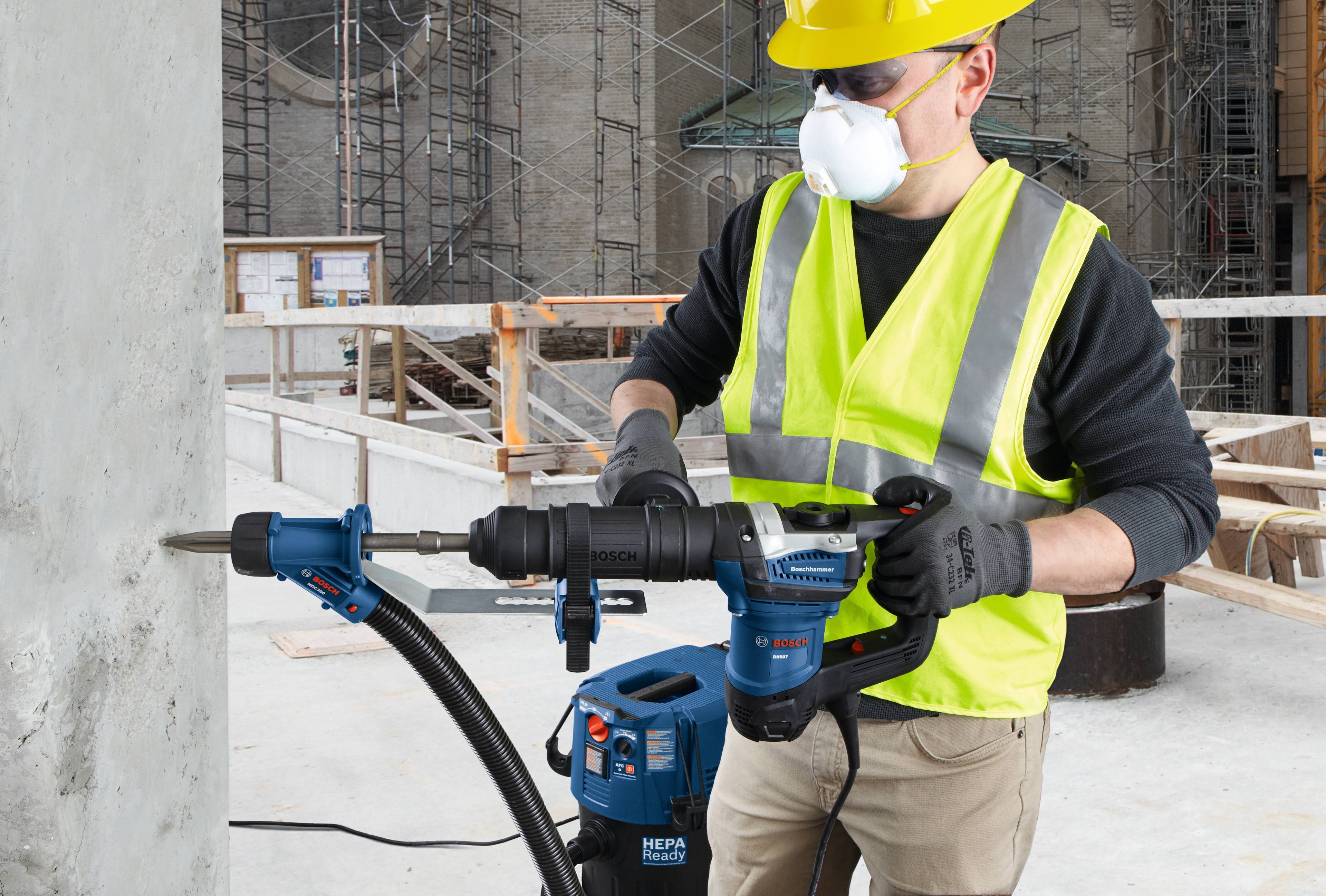 SDS-Max and Spline Dust-Collection Attachment C503