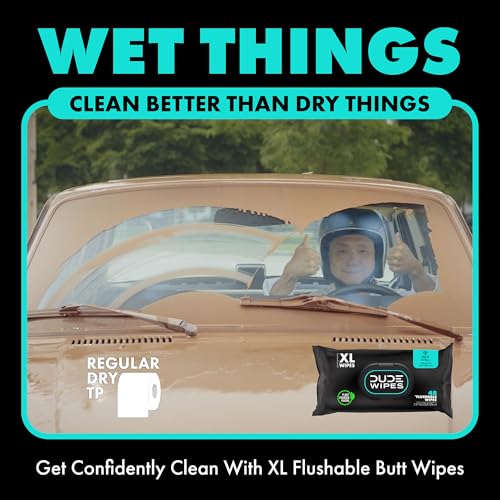48 Wipes Mint Chill Extra-Large Adult Wet Wipes K683