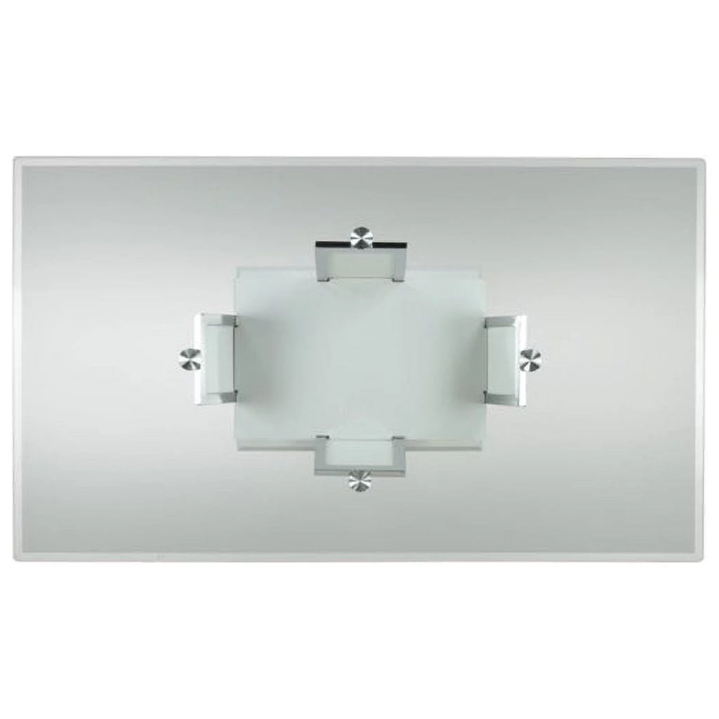 White Glass Top Dining Table E158