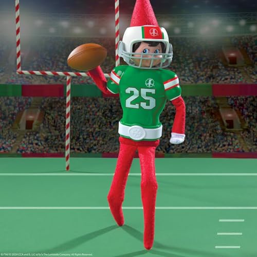 Boy Scout Elf Box Set (Blue Eyed) Storybook and Football Outfit Accessory Set D338