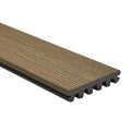 1 in. x 6 in. x 12 ft. Toasted Sand Grooved Edge Brown Composite Deck Board B3806