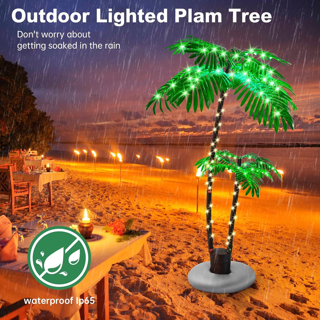 6FT Artificial Lighted Palm Tree B213