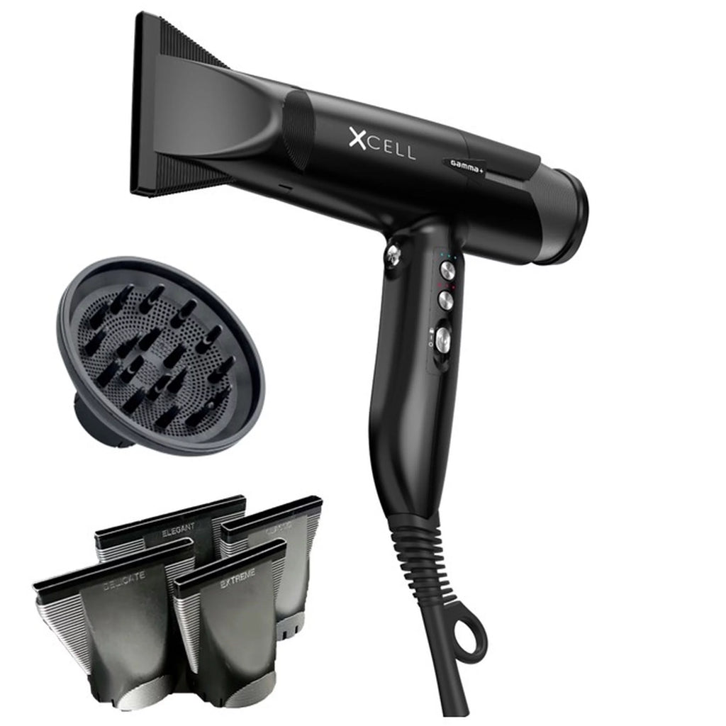 Matte Black Professional Hair Dryer Q9738