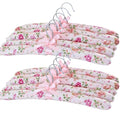 10PCS Floral Padded Coat Hangers S955