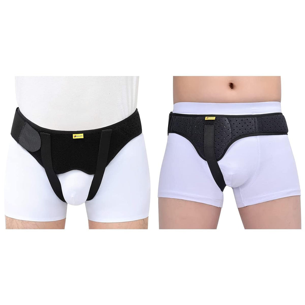 Hernia Belt Truss with 2 Removable Compression Pads D6097