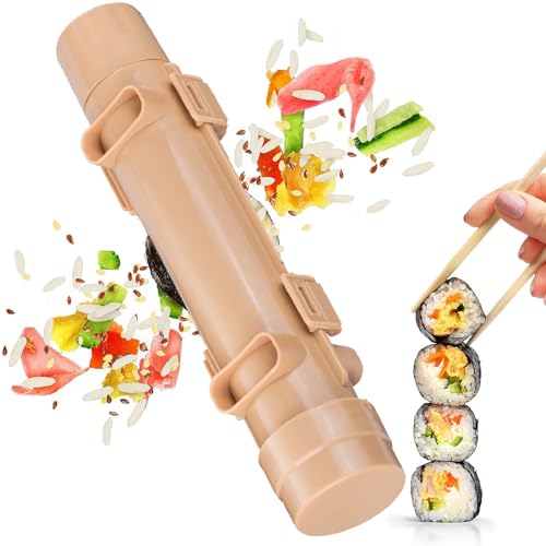 Sushi Maker with Sushi Bazooka Food Grade Plastic Sushi Roller Mold V29231
