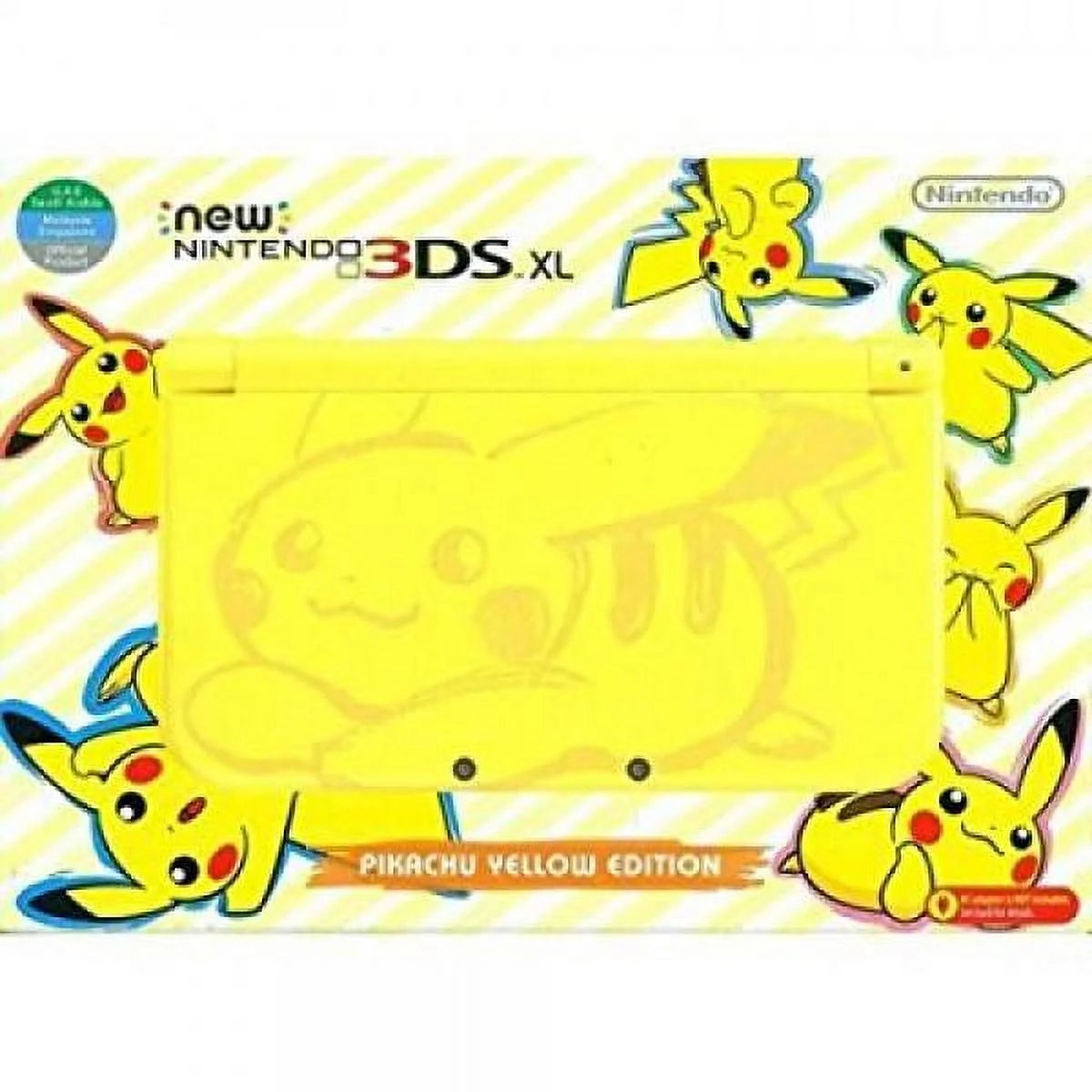 Pikachu Yellow Edition 3DS XL W8408