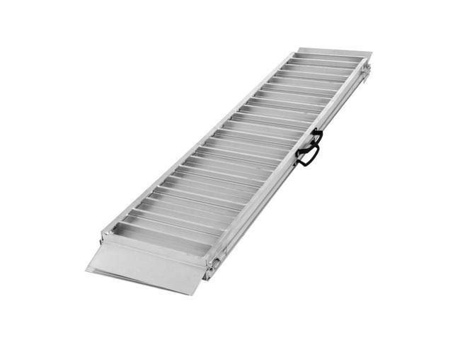 6 ft Portable Single-Fold Aluminum Wheelchair and Scooter Ramp B215109