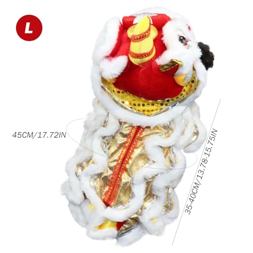 XL Dog Dragon Costume with Horn E7295