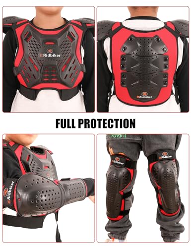 Motocross Chest Protector Motorcycle Protective Gear Armor Vest Knee Guards Elbow Pads Dirt Bike Riding Gear F69428