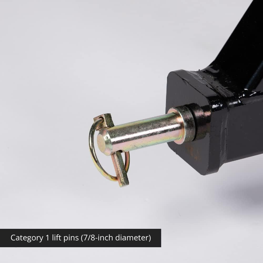 Heavy Duty 3 Point 2 Receiver Trailer Hitch Category 1 Tractor Tow Drawbar R3608