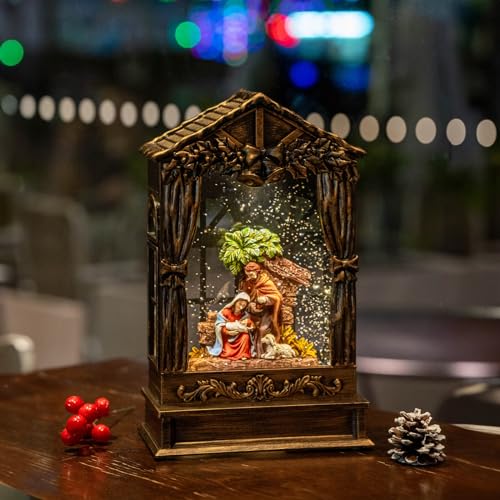 Lighted Nutcracker Water Lantern with Music T973253