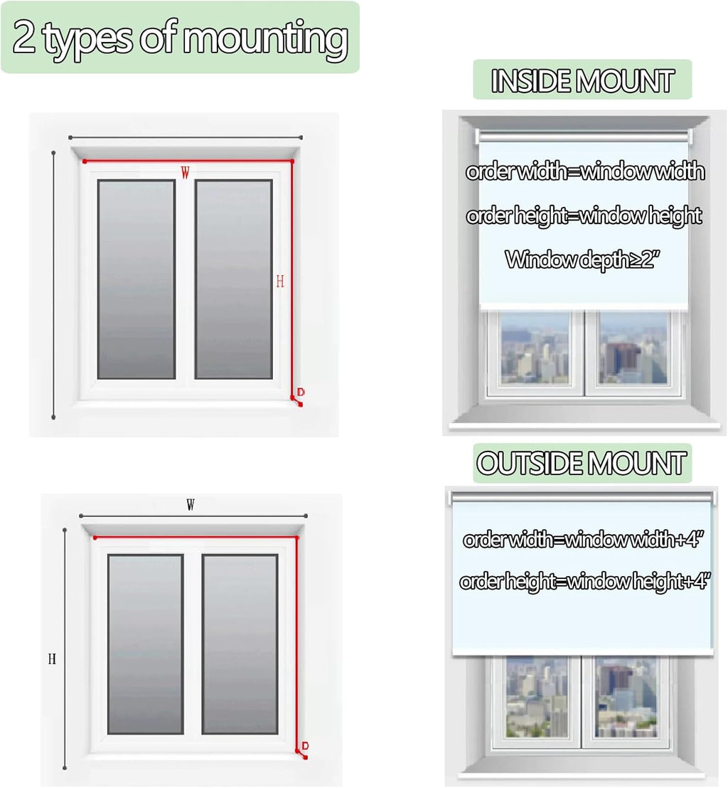 100% Blackout Thermal Insulated Window Blinds P12890