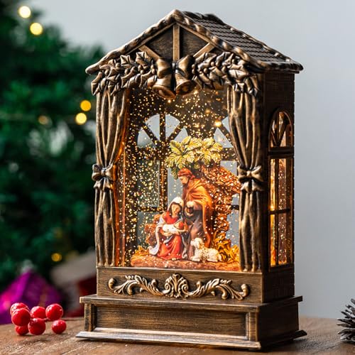 Lighted Nutcracker Water Lantern with Music T973253