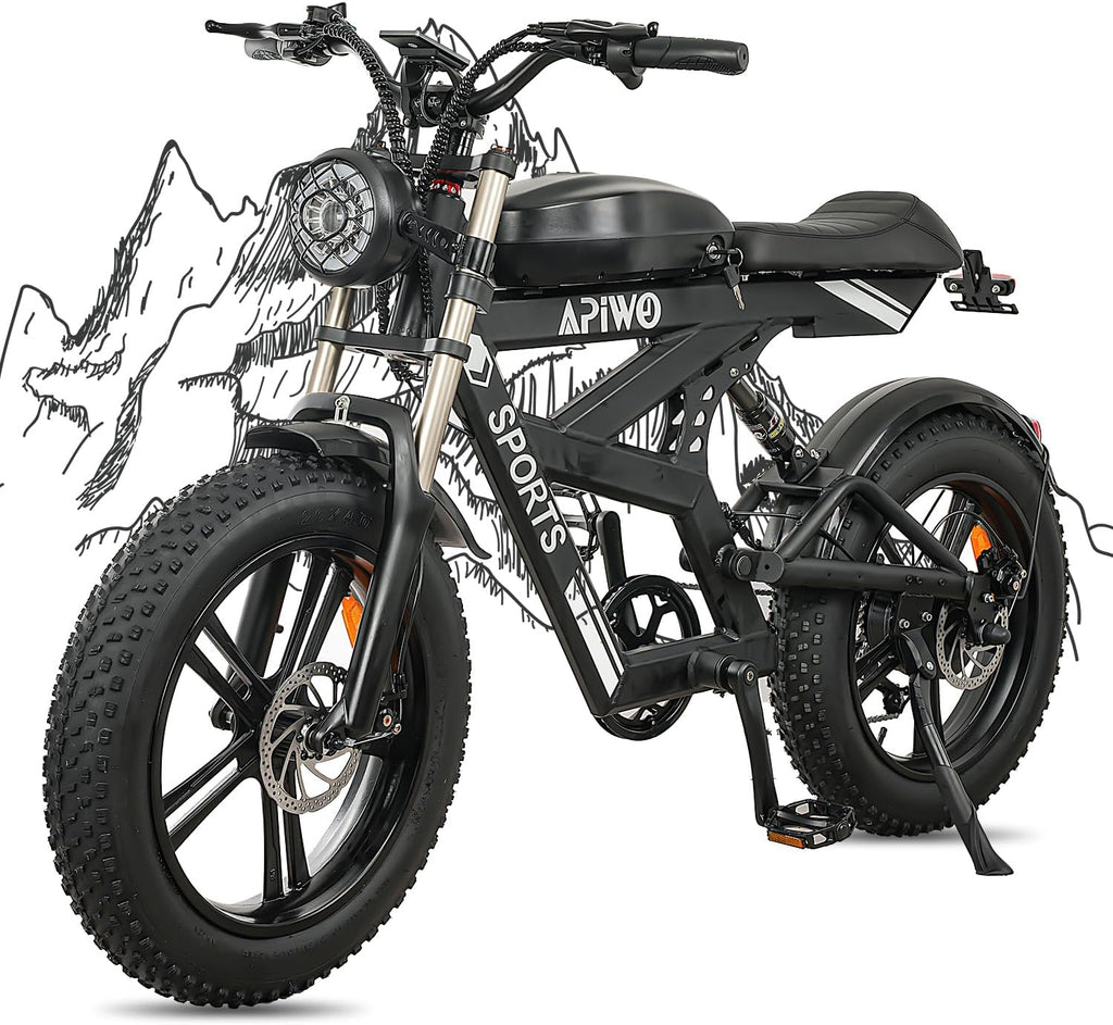 20" Fat Tire Electric Bike with 48V 20Ah Battery Q90341