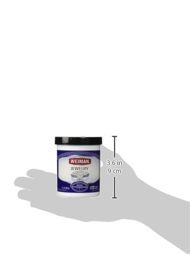 Fine Jewelry Cleaner Liquid with Cleaning Brush, 6 Oz O212056