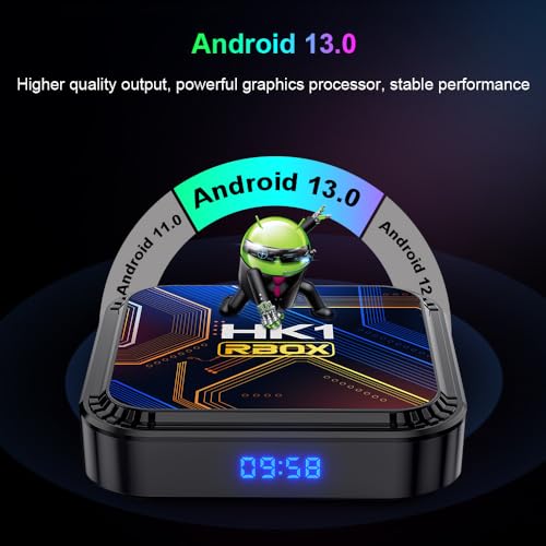 Android 13.0 TV Box 4GB RAM 64GB ROM Quad-Core 8K R61457