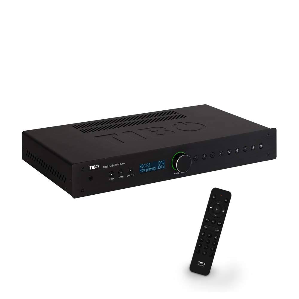 Black Stereo Tuner with Remote Control J600