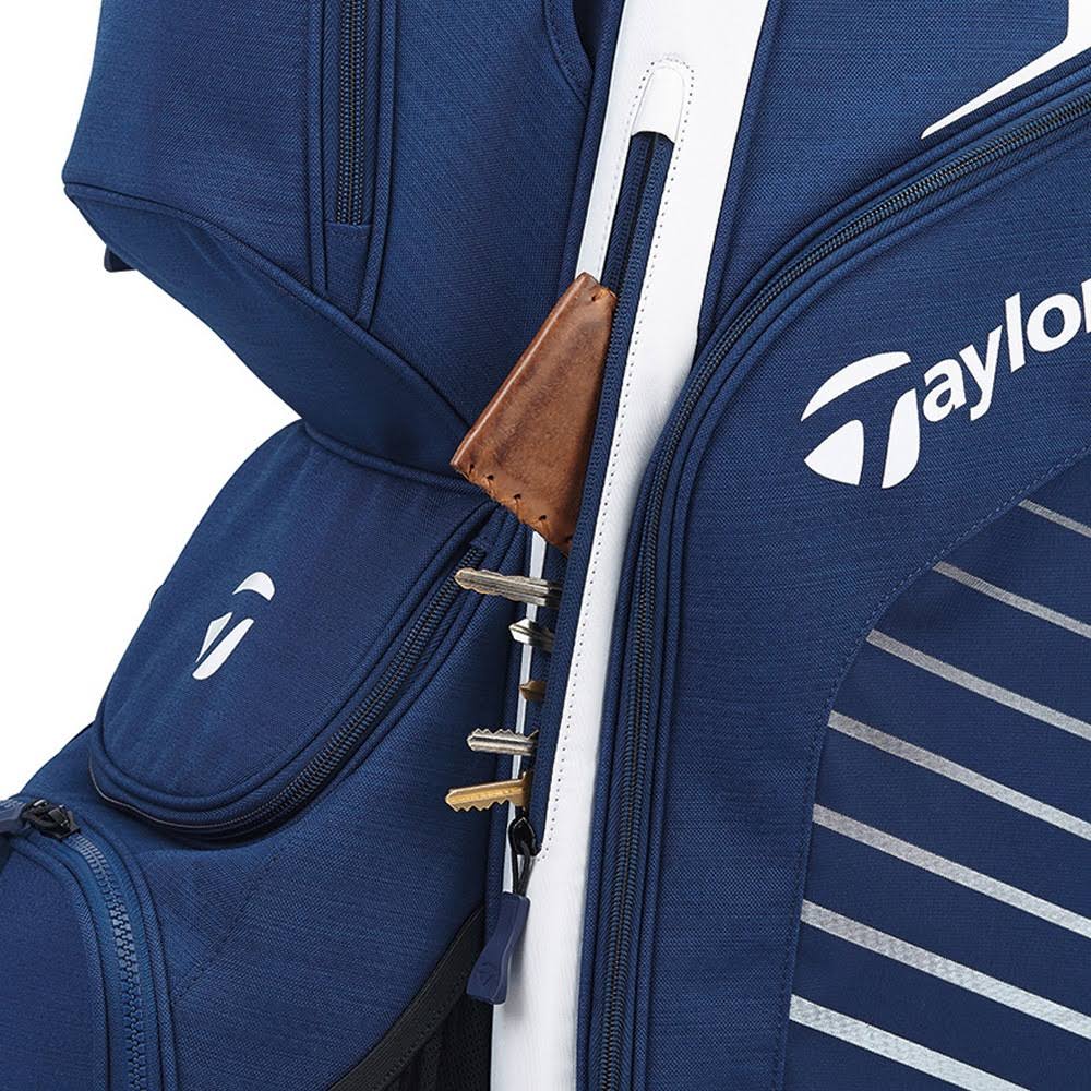 Navy Flag White Golf Cart Bag A7096