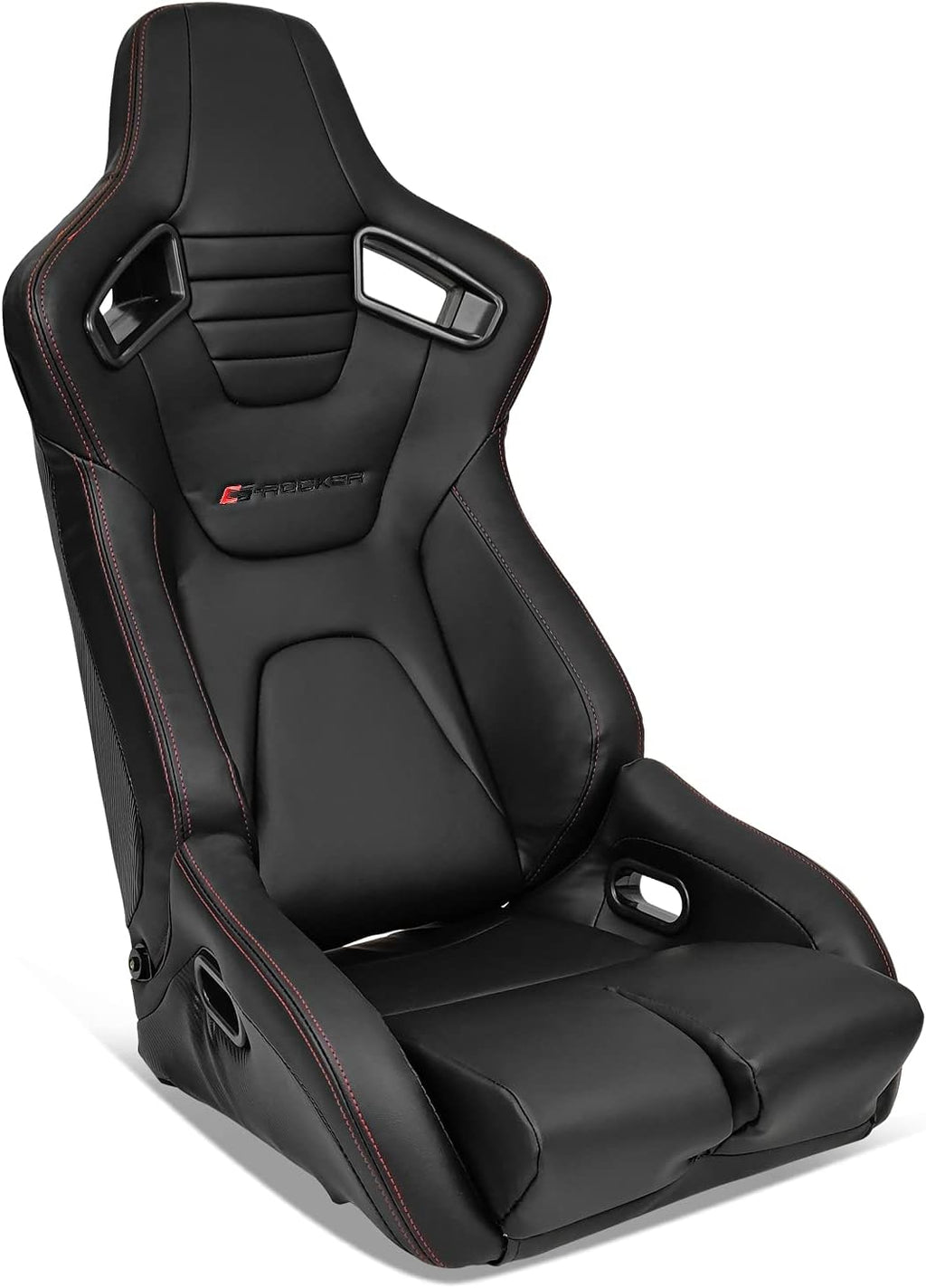 Blue PU Leather Reclinable Bucket Racing Seat B926
