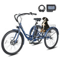 24 & 26 inch 350W 7 Speed Electric Tricycle Z865