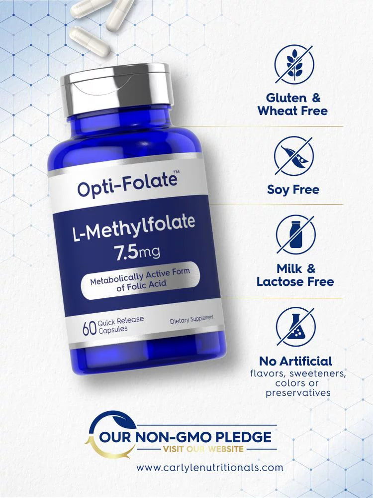 L Methylfolate 7.5 mg 60 Capsules K504891