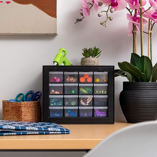 44-Drawer Black Hardware Storage Cabinet P489391