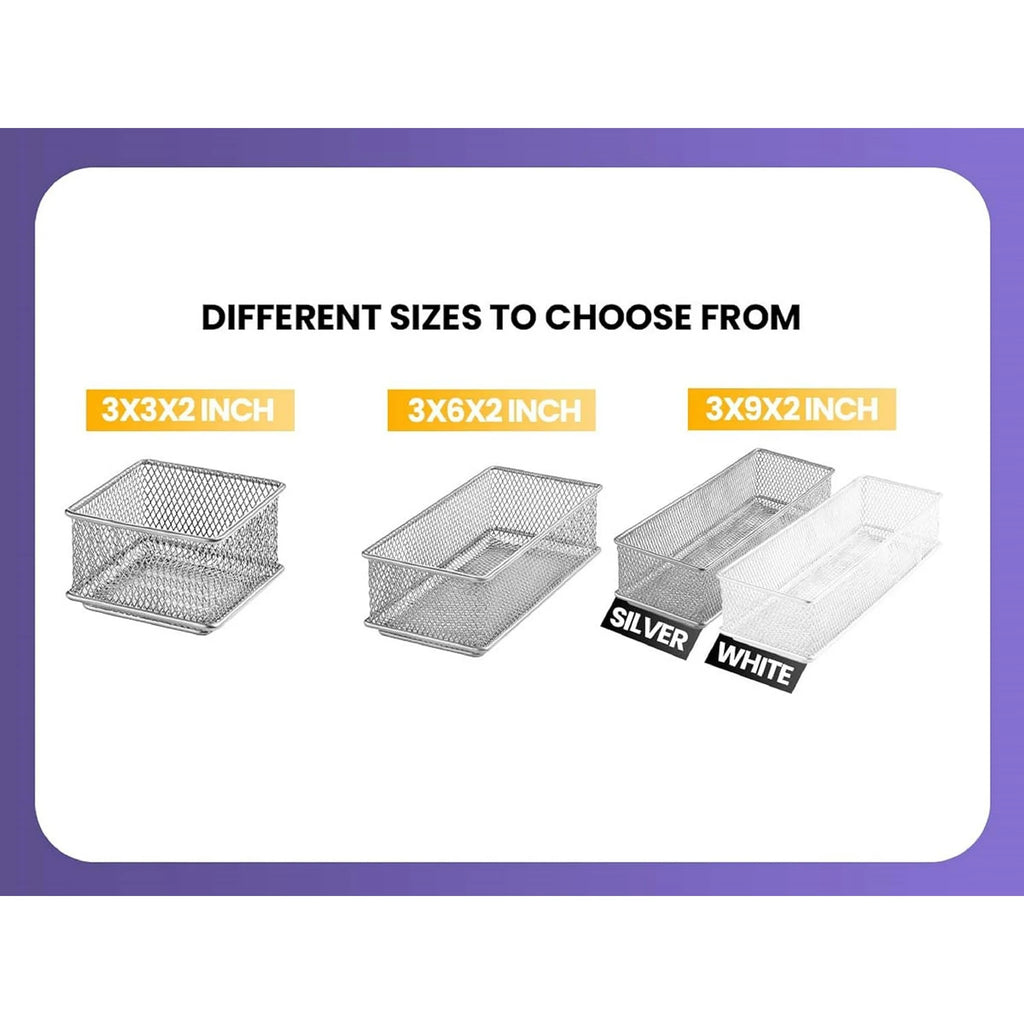 Mesh Desk Drawer Organizer Tray G9009