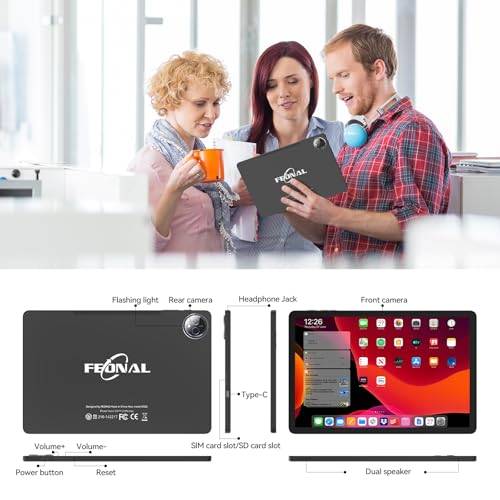 11 inch Android 14 Tablet, 128GB ROM 16GB RAM, 4G LTE, Octa-Core, 21MP Dual Camera, 1TB Expand, FHD Screen, 7000mAh B995901