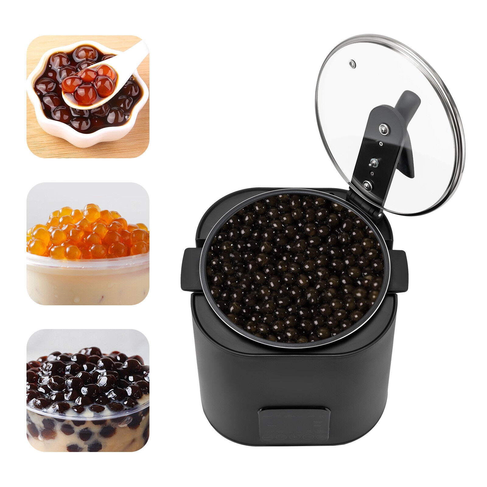 9L/2.38Gal 1350W 110V Automatic Pearl Tapioca Cooker with Touchscreen R747061