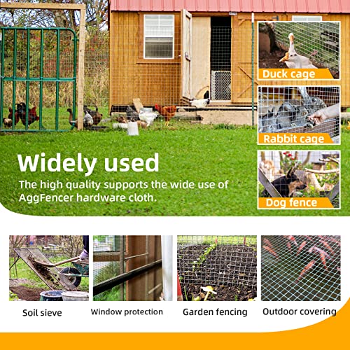 36in x 50ft 1/4 inch 23Ga Hot Dipped Galvanized Welded Wire Mesh P307