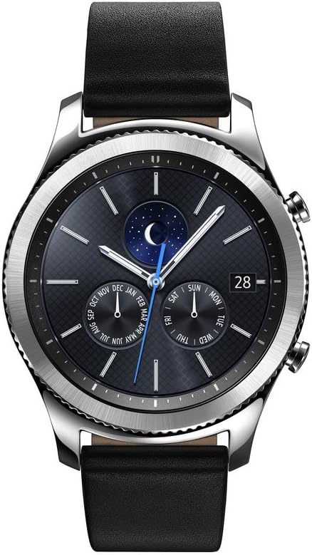 Smartwatch 4GB with Leather Band (Silver) E356038