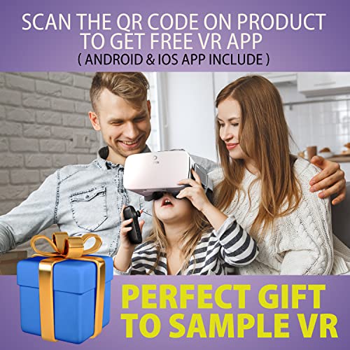 White VR Headset with Controller V995079