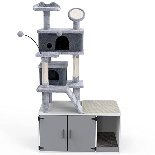 Large Cat Tree with Sisal Scratching Post N7081