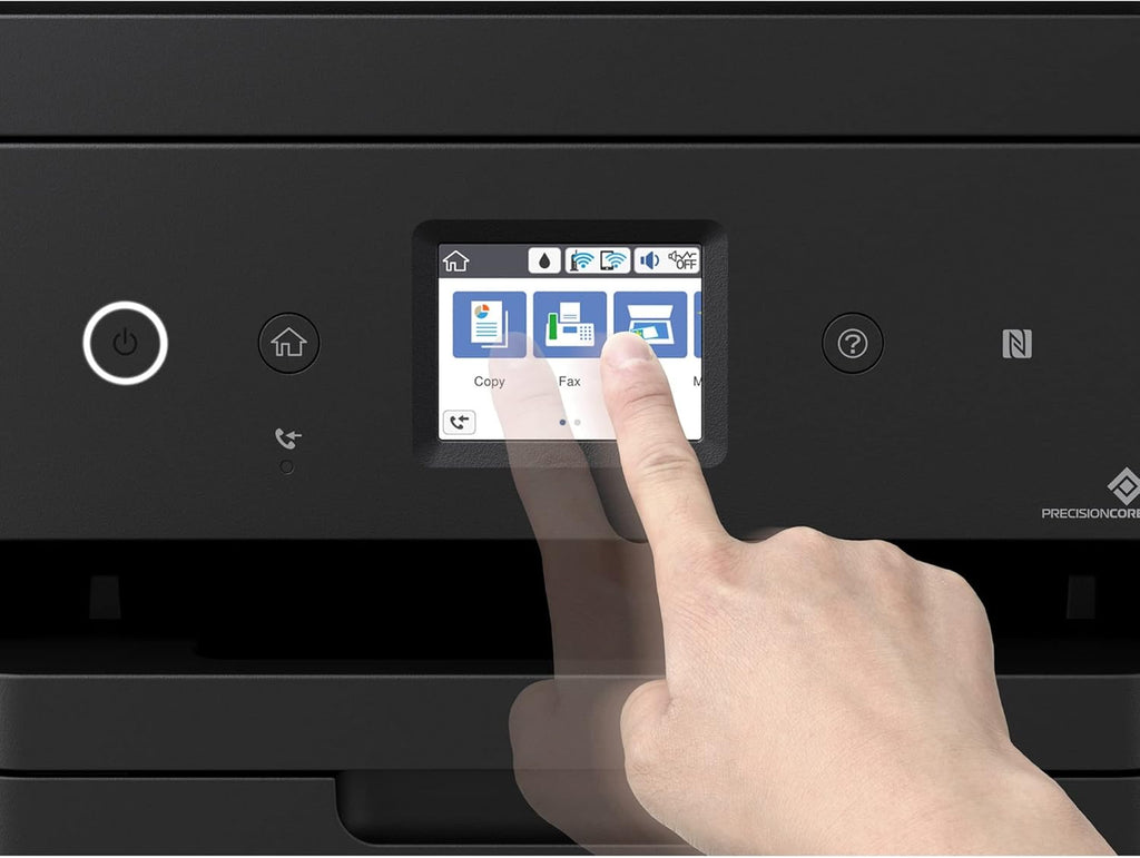 Wireless Color All-in-One Printer with Scanner, Copier, Fax J27343