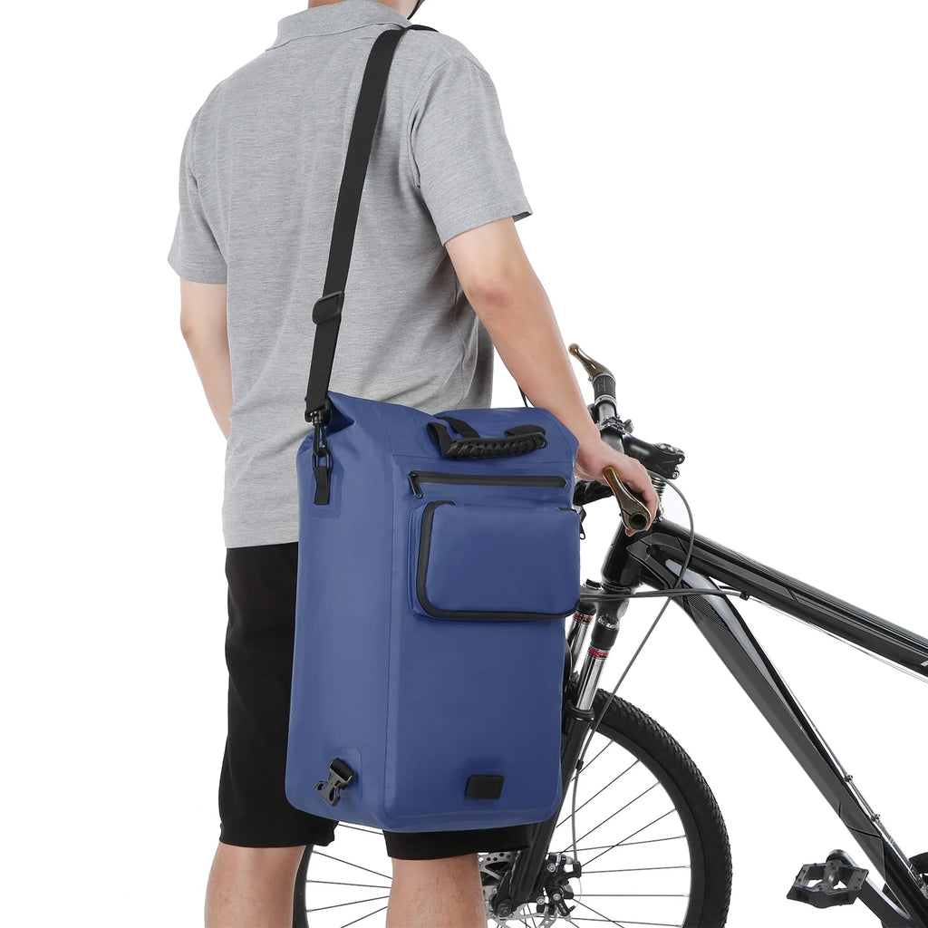 Waterproof Bike Pannier Rear Rack Bag with Laptop Compartment M78924