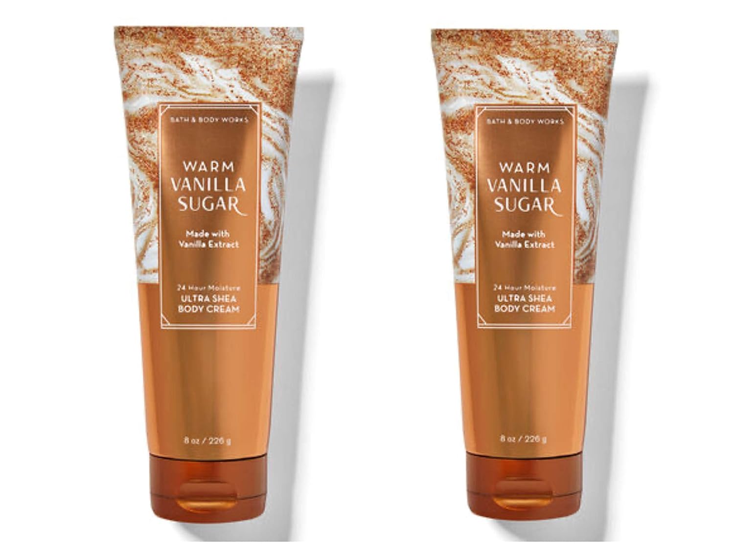 2 Pack Warm Vanilla Sugar Ultra Shea Body Cream 8 Oz. P70130