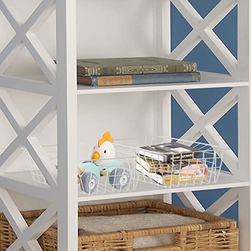 4 Pack Stackable Wire Freezer Organizer Baskets F150980