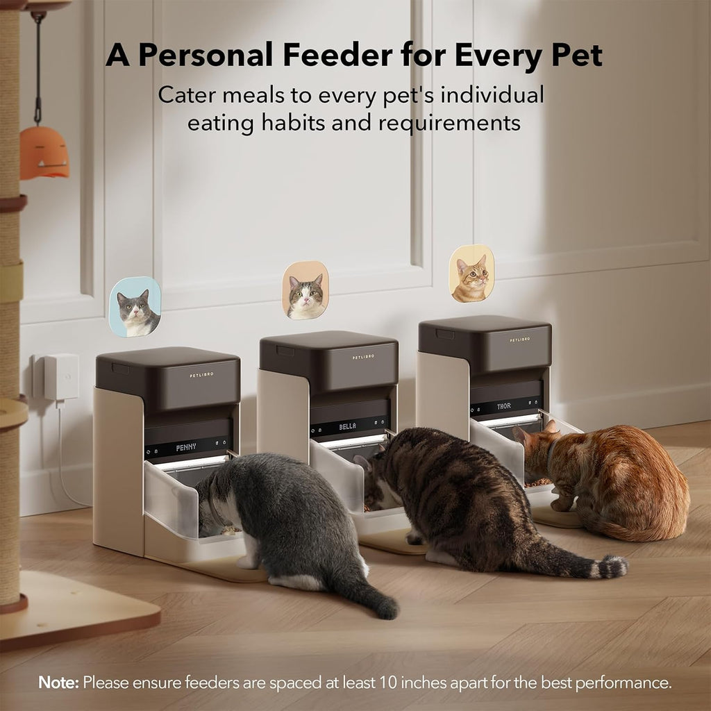 2 Packs RFID Automatic Cat Feeders, 3L A236859
