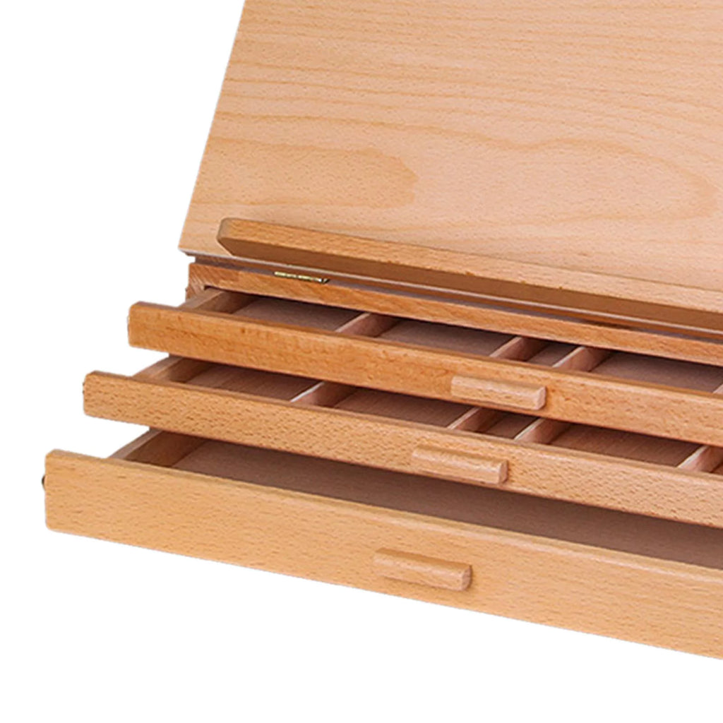 Wood Adjustable Drawing Desk Easel 40x27CM V361