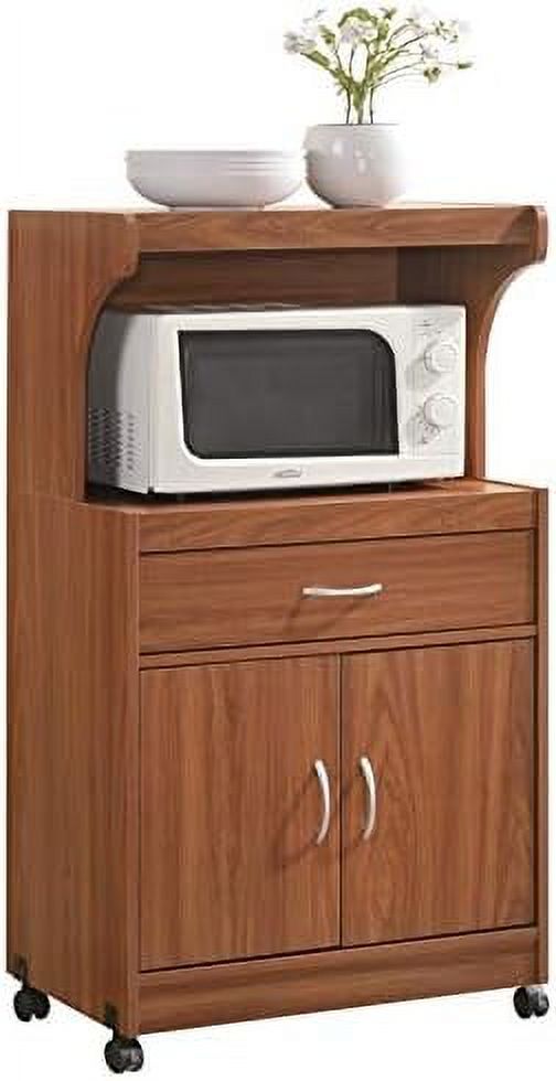 Cherry Microwave Kitchen Cart L46772