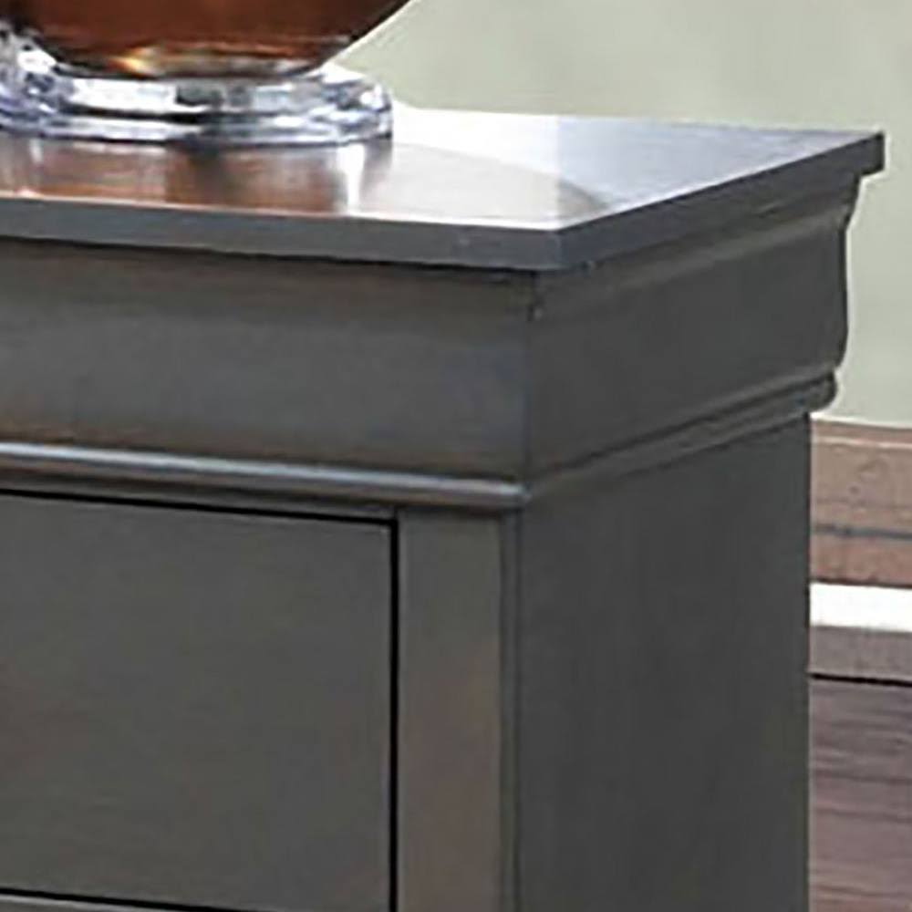 Gray Night Stand D887780