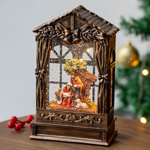Lighted Nutcracker Water Lantern with Music T973253