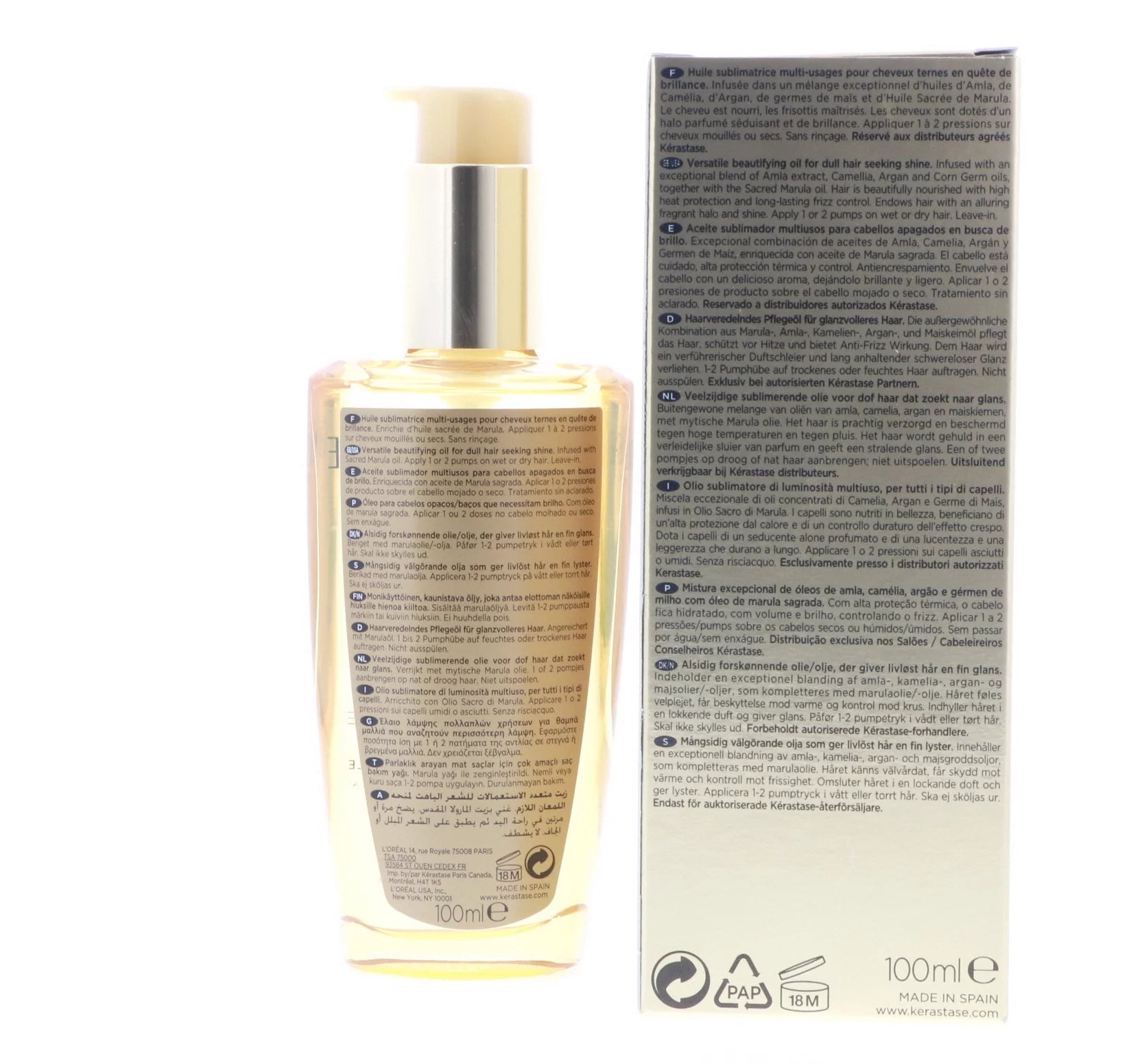 Beautifying Oil 3.4 oz S750