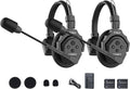 2.4GHz Wireless Headset with Microphone Intercom System (2PCS) N319